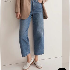 Madewell The Perfect Vintage Wide-Leg Crop Jean